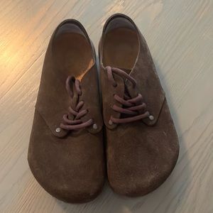 Birkenstock Brown Suede Shoes size 36